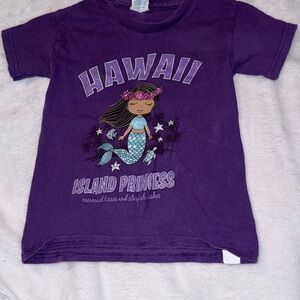 Delta Purple Hawaii Kids T-Shirt